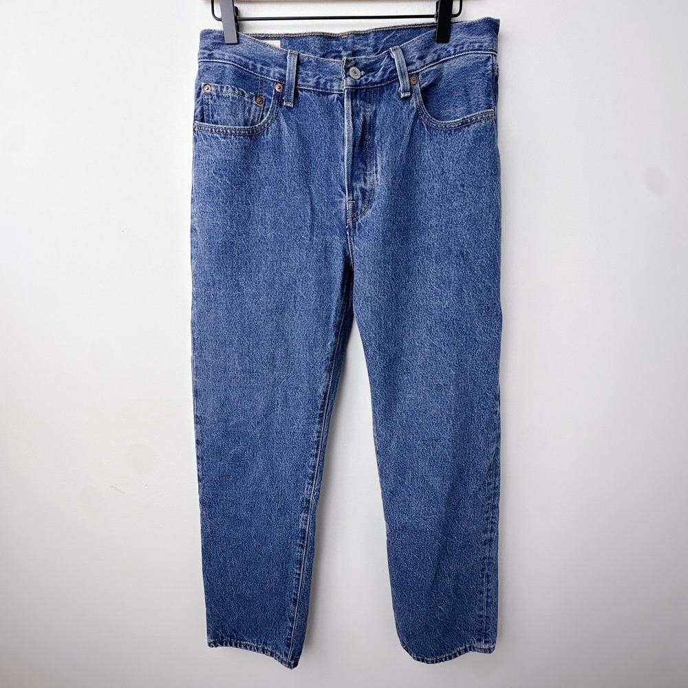 Levis 501 '90s Jeans 100% Cotton Button Fly Straight Leg Womens W28 L30